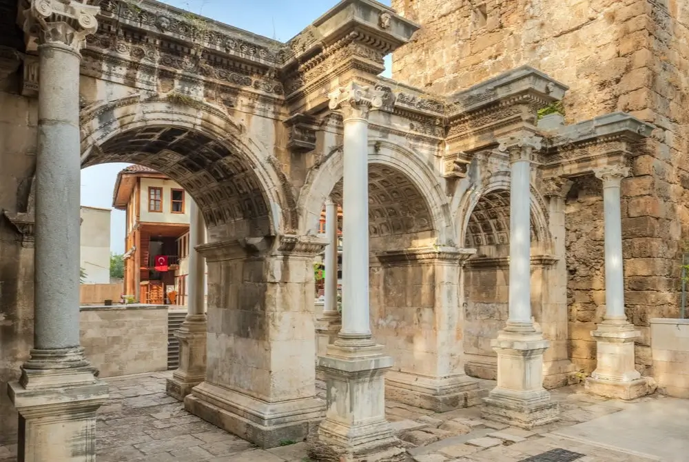 Hadrianus-Gate-Antalya-in-Turkey